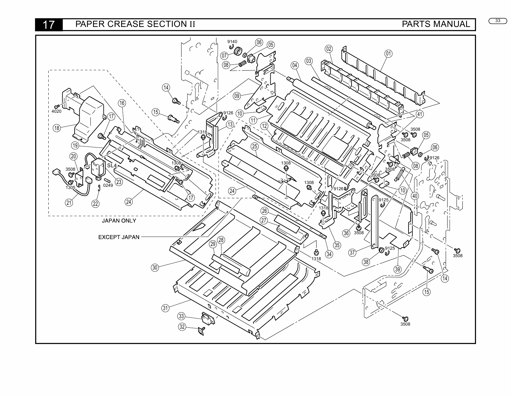 Konica-Minolta Options FN-3 Parts Manual-2